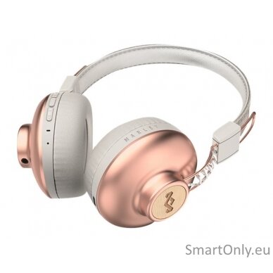 Marley Positive Vibration BT, On-Ear, Wireless, Microphone, Copper Marley | Headphones | Positive Vibration BT | On-Ear Built-in microphone | Wireless | Copper 2