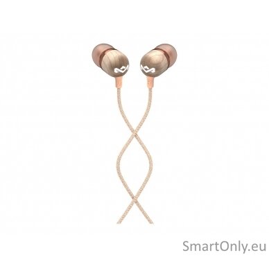 Marley Smile Jamaica Earbuds, In-Ear, Wired, Microphone, Copper Marley | Earbuds | Smile Jamaica | Built-in microphone | 3.5 mm | Copper 1