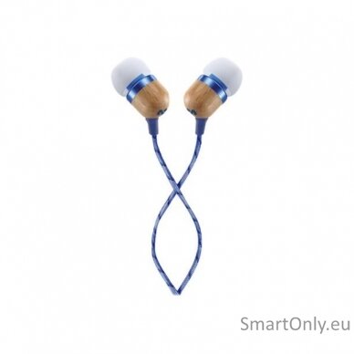 Marley Smile Jamaica Earbuds, In-Ear, Wired, Microphone, Denim Marley | Earbuds | Smile Jamaica | Built-in microphone | 3.5 mm | Denim