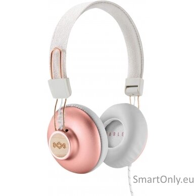Marley | Wired | Headphones | Positive Vibration 2 | On-Ear Built-in microphone | 3.5 mm | Copper