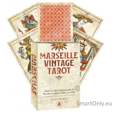 Marseille Vintage Tarot kortos Lo Scarabeo