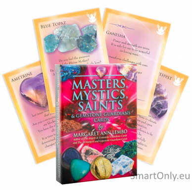 Masters Mystics Saints and Gemstone Guardians kortos Findhorn Press