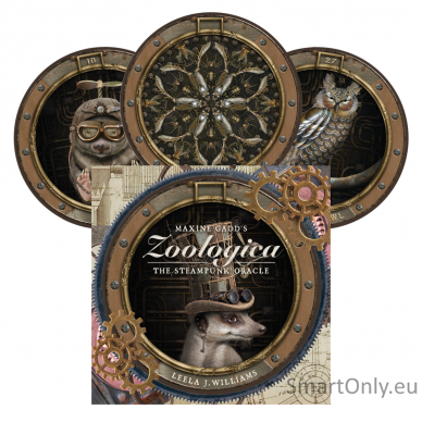 Maxine Gadd’s Zoologica: The Steampunk Oracle kortos Blue Angel