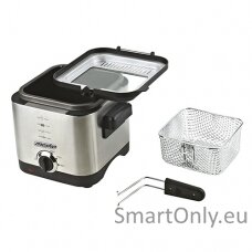 Mesko Deep Fryer MS 4910 Power 900 W Capacity 1.5 L Silver