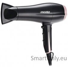 Mesko Hair Dryer MS 2249 2000 W, Number of temperature settings 3, Black/Pink