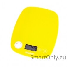 Mesko Kitchen scale MS 3159y Maximum weight (capacity) 5 kg Graduation 1 g Display type LCD Yellow