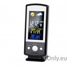 Mesko MS 1177 Weather station, Black, Colorful Digital Display