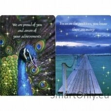 Messages from heaven communication komunikacijos kortos Findhorn Press