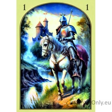 Medieval Lenormand Oracle Kortos Lo Scarabeo 1