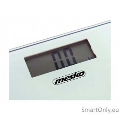 Mesko Bathroom scale 8150b Maximum weight (capacity) 150 kg, Accuracy 100 g, Body Mass Index (BMI) measuring, Black 9