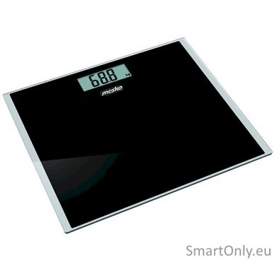 Mesko Bathroom scale 8150b Maximum weight (capacity) 150 kg, Accuracy 100 g, Body Mass Index (BMI) measuring, Black