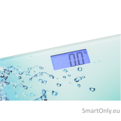Mesko Bathroom scales MS 8156  Maximum weight (capacity) 150 kg, Accuracy 100 g, Multiple user(s), Blue 2
