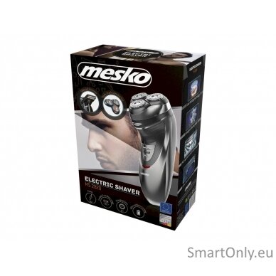 Mesko Electric Shaver  MS 2920  Warranty 24 month(s), Rechargeable, Charging time 8 h, Silver 8