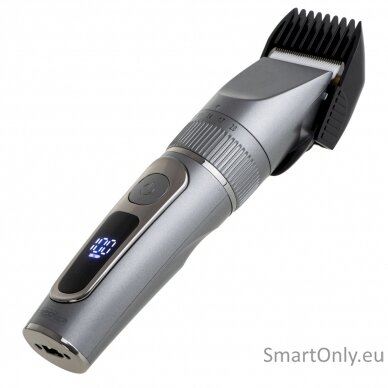 Mesko | Hair Clipper with LCD Display | MS 2843 | Cordless | Number of length steps 4 | Stainless Steel 3