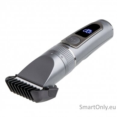 Mesko | Hair Clipper with LCD Display | MS 2843 | Cordless | Number of length steps 4 | Stainless Steel 8