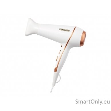 Mesko Hair Dryer MS 2250 2100 W, Number of temperature settings 3, White 4