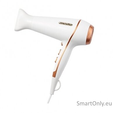 mesko-hair-dryer-ms-2250-2100-w-number-of-temperature-settings-3-white