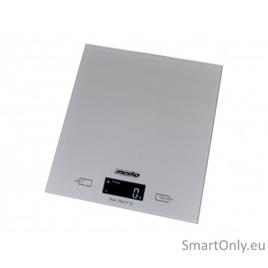 Mesko Kitchen Scales MS 3145 Maximum weight (capacity) 5 kg Graduation 1 g Display type LCD Silver 5