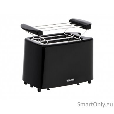 Mesko Toaster MS 3220 Power 750 W Number of slots 2 Housing material Plastic Black