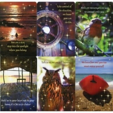 Messages from heaven communication komunikacijos kortos Findhorn Press 3