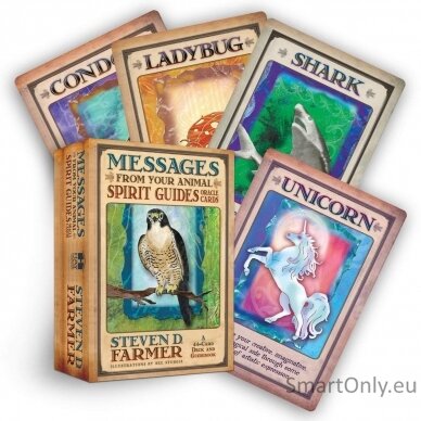 Messages From Your Animal Spirit Guides Oracle kortos Hay House