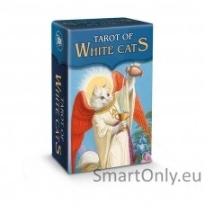 Mini Tarot Of White Cats Taro Kortos Lo Scarabeo