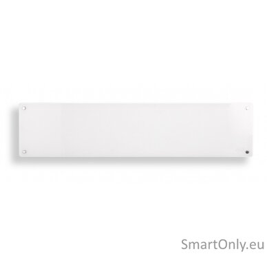 Mill Heater MB800L DN Glass Panel Heater, 800  W, Number of power levels 1, Suitable for rooms up to 10-14 m², White, IPX4