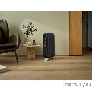 Mill | Heater | OIL1500WIFI3 Gentle Air | Oil Filled Radiator | 1500 W | Suitable for rooms up to 22 m² | Black 3