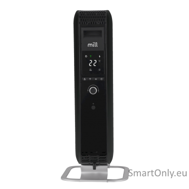 Mill | Heater | OIL1500WIFI3 Gentle Air | Oil Filled Radiator | 1500 W | Suitable for rooms up to 22 m² | Black 1