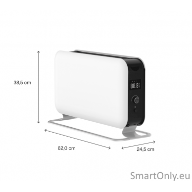 Mill Portable Heater CO1500MAXWIFI3 Convection Heater 1500 W Suitable for rooms up to 14-18 m² White IPX4 2