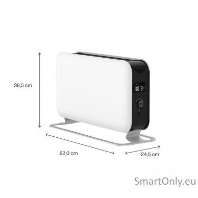 Mill Portable Heater CO1500MAXWIFI3 Convection Heater 1500 W Suitable for rooms up to 14-18 m² White IPX4 2