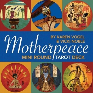 Mini Motherpeace Round Taro kortos US Games Systems 8