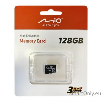 Mio High-Endurance | 128 GB | MicroSD | Flash memory class UHS-I 2