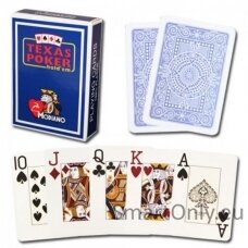 Modiano Texas Poker Hold Em Jumbo Index kortos (mėlynos)