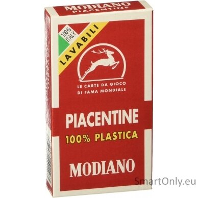 Modiano Piacentine Taro kortos (raudonos sp.)  3