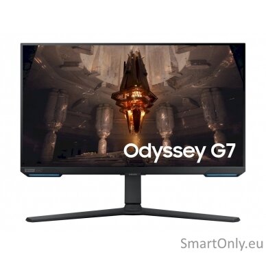 Monitorius SAMSUNG Odyssey G7 G70B 28inch UHD IPS 144Hz 1ms Flat 300cd/m2 1000:1 DisplayPort 1