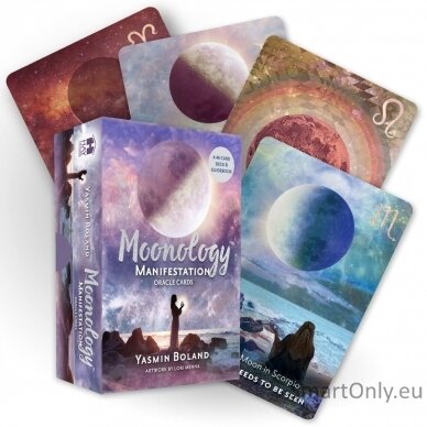 Moonology Manifestation Oracle kortos Hay House