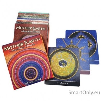 Mother Earth Mandala Oracle kortos US Games Systems 1