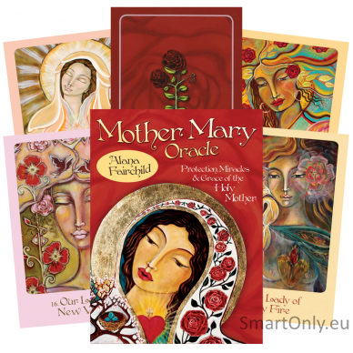 Mother Mary Oracle kortos Blue Angel