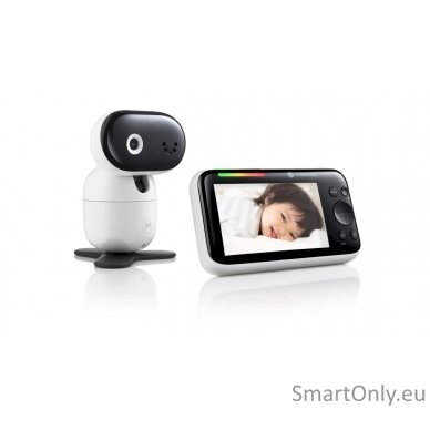 Motorola PIP1610 HD CONNECT 5.0" Wi-Fi HD Motorized Video Baby Monitor, White/Black Motorola Wi-Fi HD Motorized Video Baby Monitor PIP1610 HD CONNECT 5.0"  White/Black 2