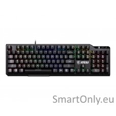 MSI | VIGOR GK41 LR | Gaming keyboard | Wired | US | Black