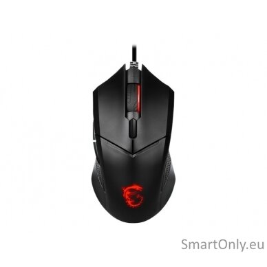 MSI CLUTCH GM08 Black Gaming Mouse 6