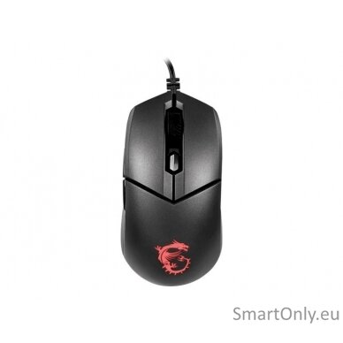 MSI Clutch GM11 Gaming Mouse, Wired, Black MSI Clutch GM11 Black Gaming Mouse 7