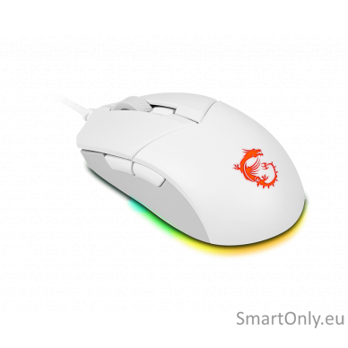 MSI Clutch GM11 White Gaming Mouse 3