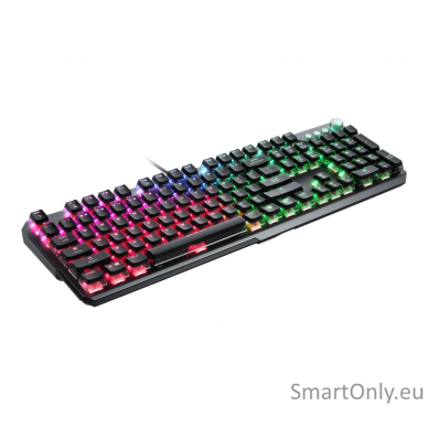 MSI VIGOR GK71 SONIC RED US Gaming keyboard USB RGB LED light US Wired Black 1