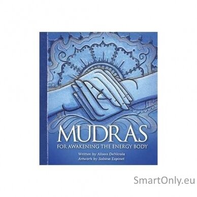 Mudras for Awakening the Energy Body meditacinės kortos ir knyga US Games Systems 7