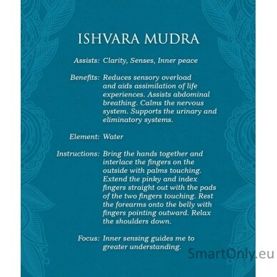 Mudras: For Awakening The Five Elements kortos US Games Systems 2