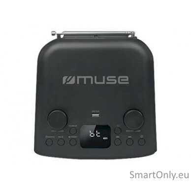 Muse Bluetooth Party Box Speaker with Battery M-1802DJ 60 W, Wireless connection, Black, Bluetooth 3