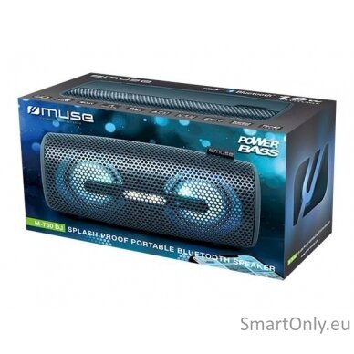 Muse M-730 DJ Speaker, Wiresless, Bluetooth, Black Muse 1