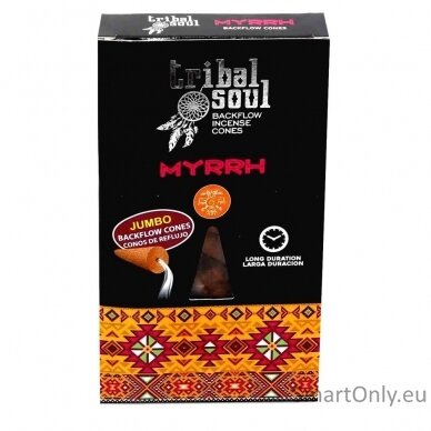 Myrrh - Tribal Soul Backflow Incense kūginiai smilkalai Hari Darshan